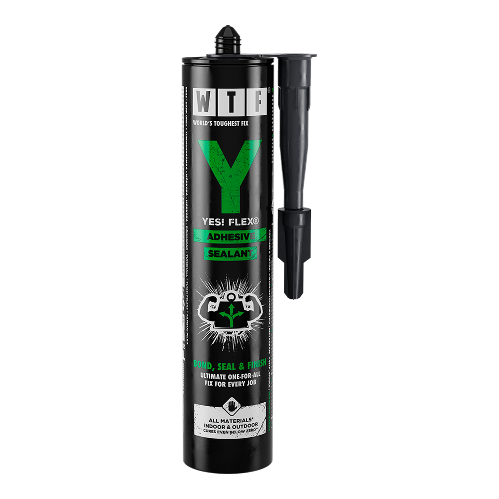 WTF Y Yes Flex Adhesive Sealant Dark Grey