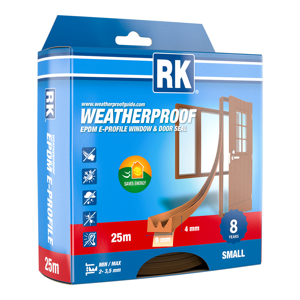 Fenster- und Türdichtung EPDM, E-Profil