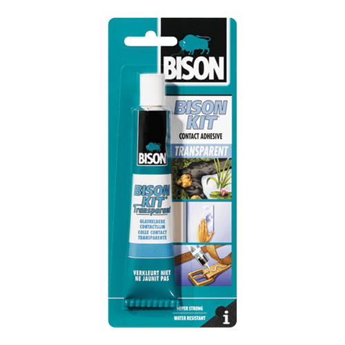 bison kit contact adhesive väritön